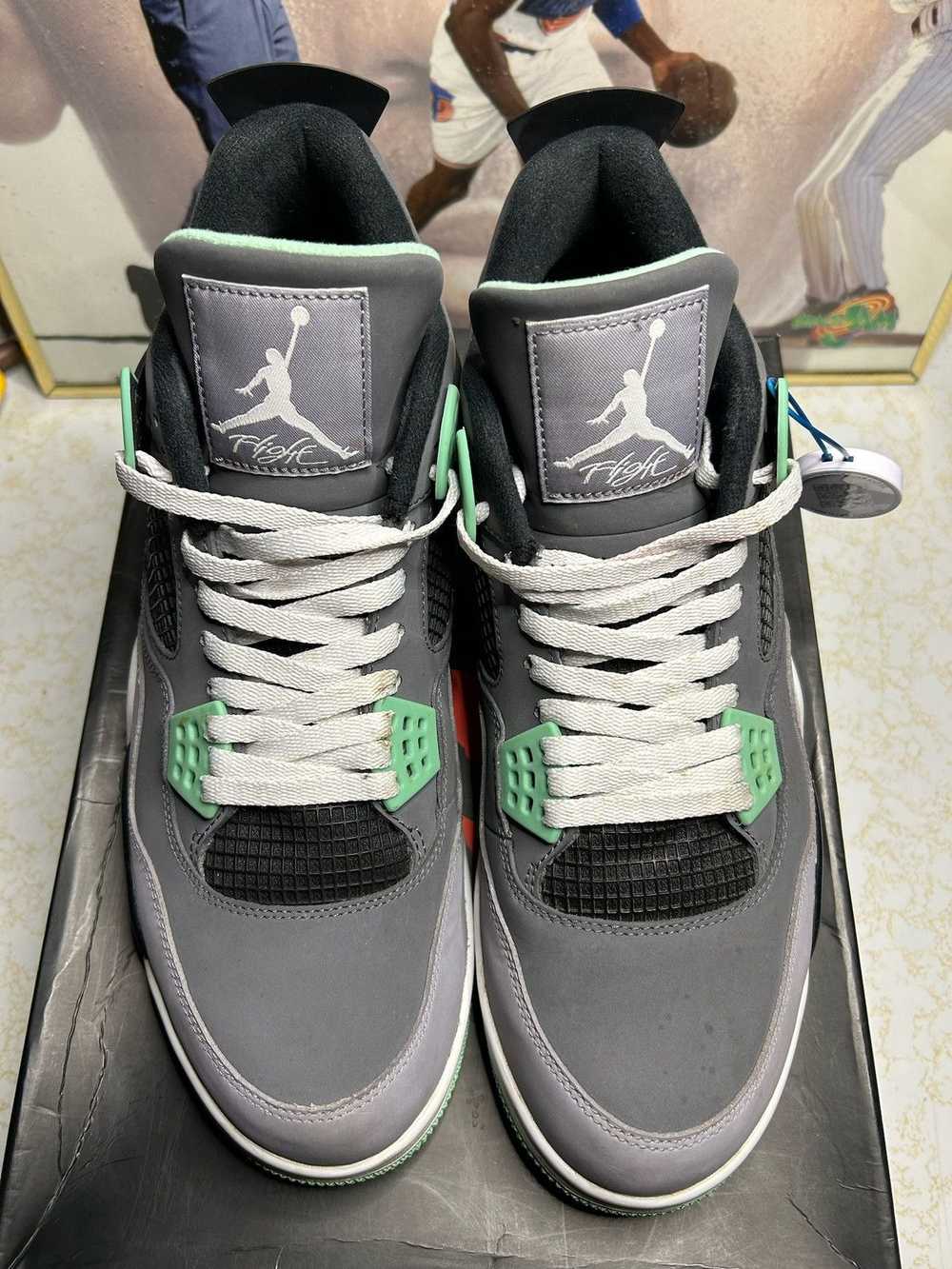 Jordan Brand Jordan Retro 4 ‘green glow’ - image 2