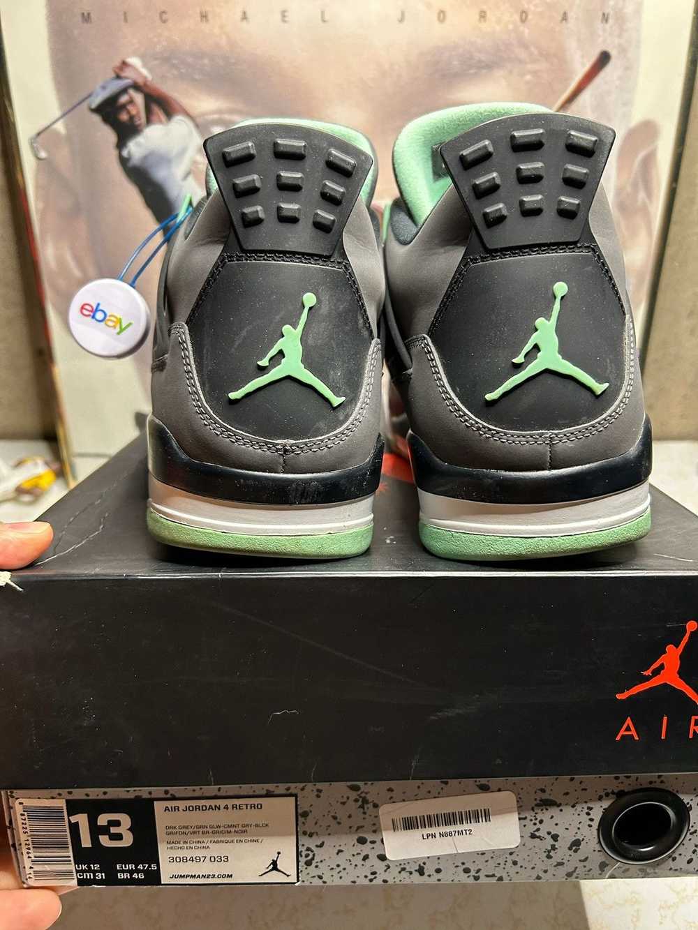 Jordan Brand Jordan Retro 4 ‘green glow’ - image 7