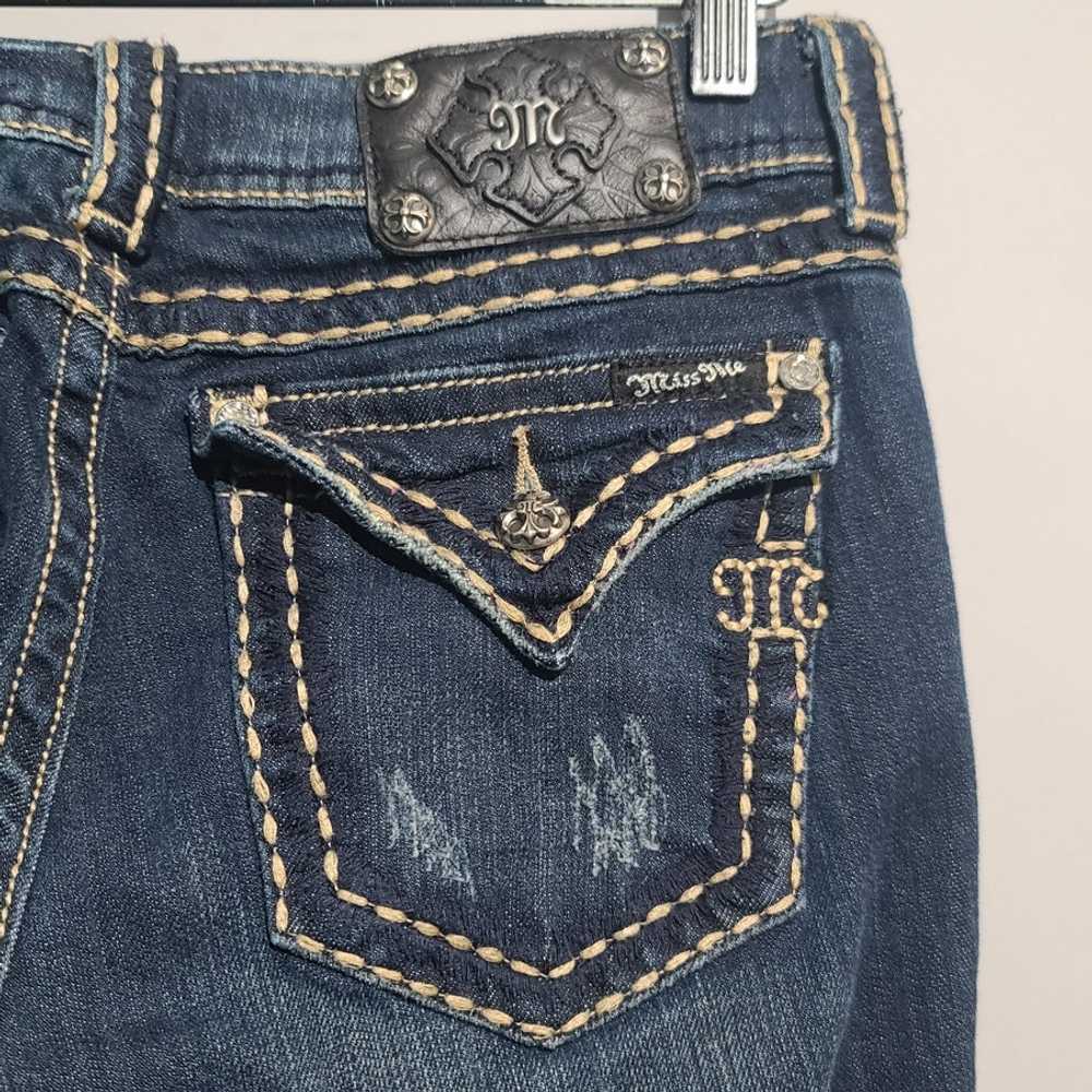 Miss Me Boot Cut Flap Pocket Jeans - image 1