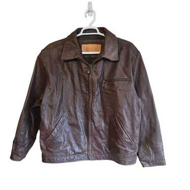 Vintage Timberland Weathergear leather jacket