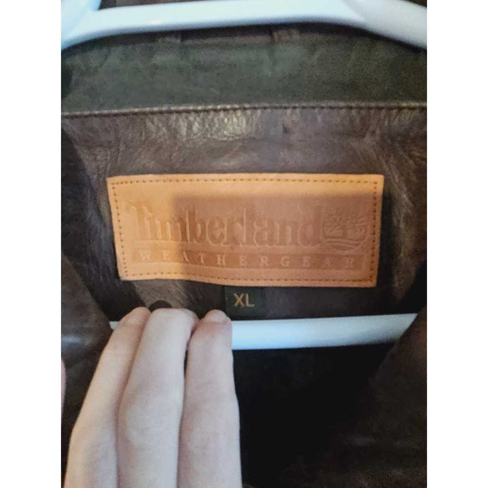 Vintage Timberland Weathergear leather jacket - image 4