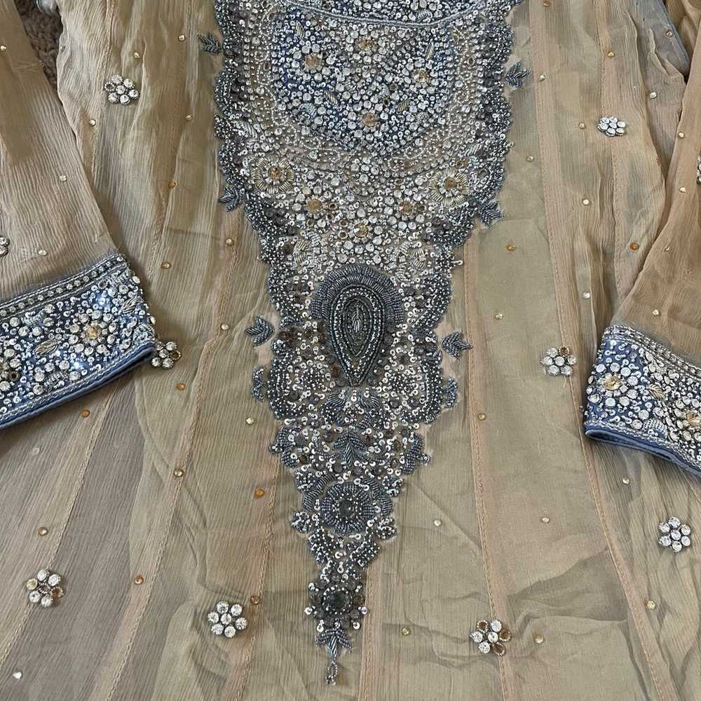 Pakistani indian wedding wear dress - image 5