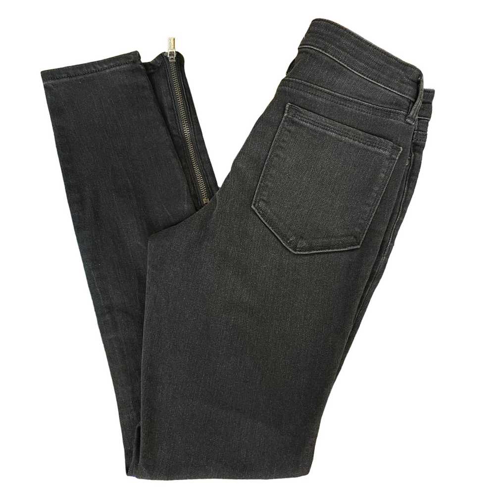 Athleta Sculptek Ultra Skinny Zip Jean Carbon Wash - image 5