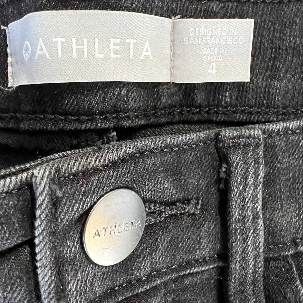 Athleta Sculptek Ultra Skinny Zip Jean Carbon Wash - image 7