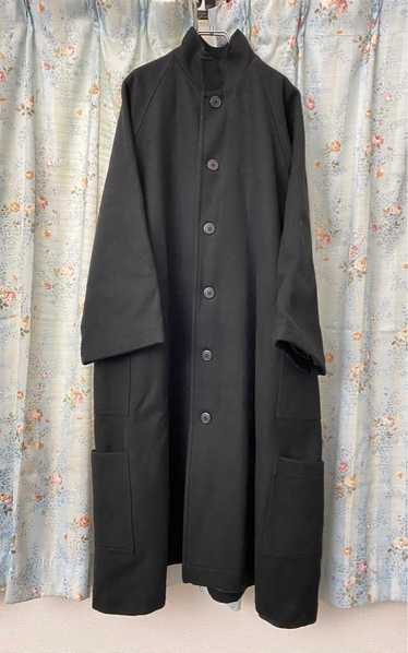 Yohji Yamamoto Melton Abbey Wide Long Coat - image 1