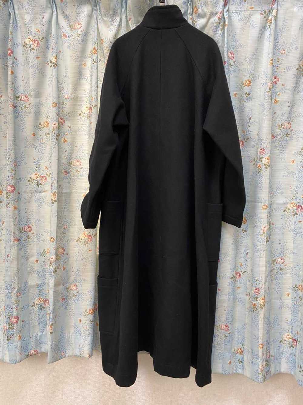 Yohji Yamamoto Melton Abbey Wide Long Coat - image 2