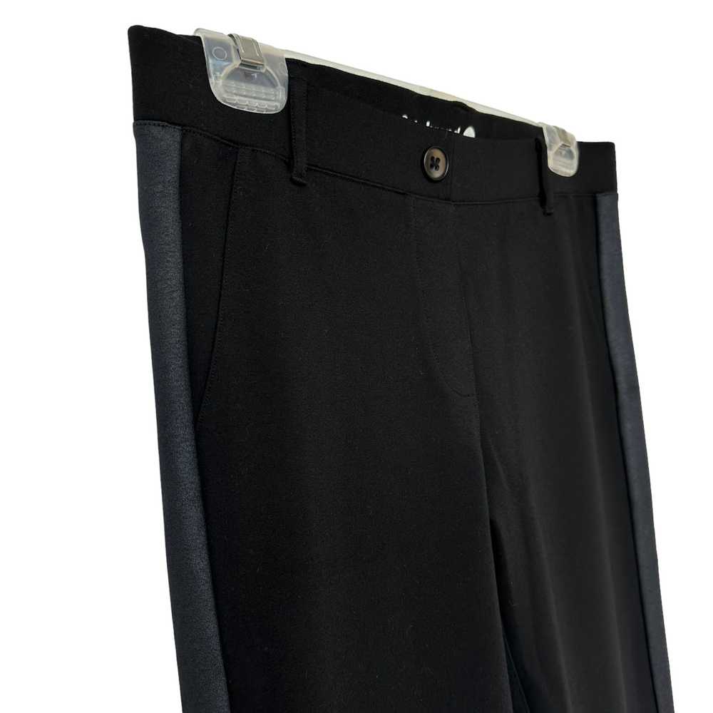 Betabrand Pants Black Tuxedo Stripe Yoga Pant Str… - image 5