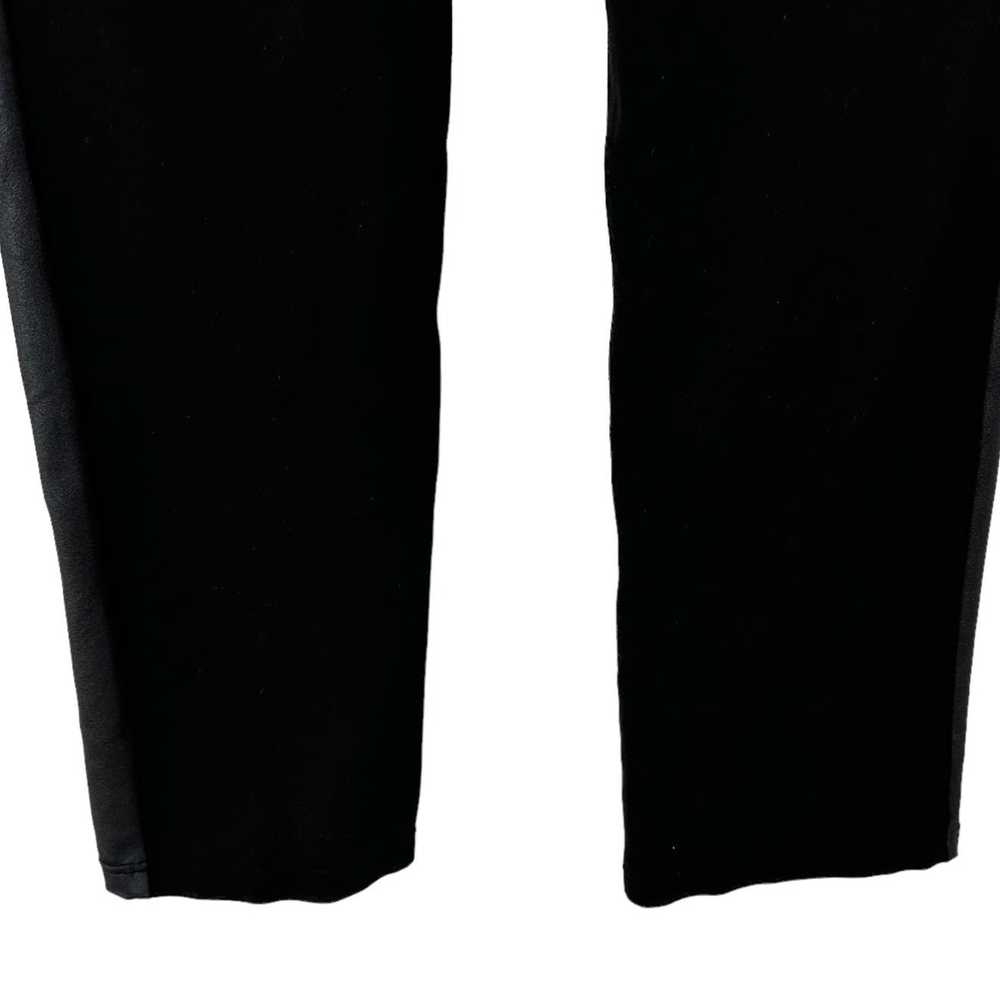 Betabrand Pants Black Tuxedo Stripe Yoga Pant Str… - image 8