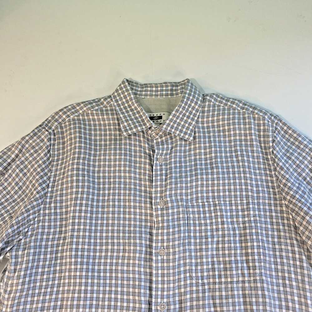 Joseph Abound Mens Large linen shirt button down … - image 2