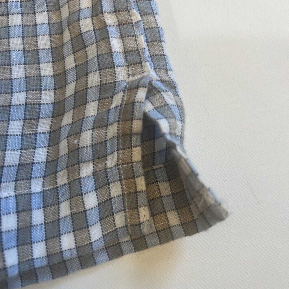 Joseph Abound Mens Large linen shirt button down … - image 5