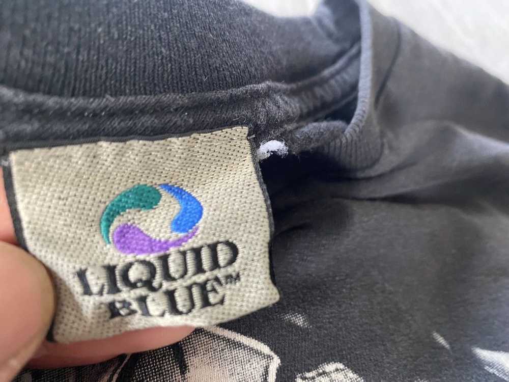 Liquid Blue × Skulls × Vintage 4xl vintage liquid… - image 5