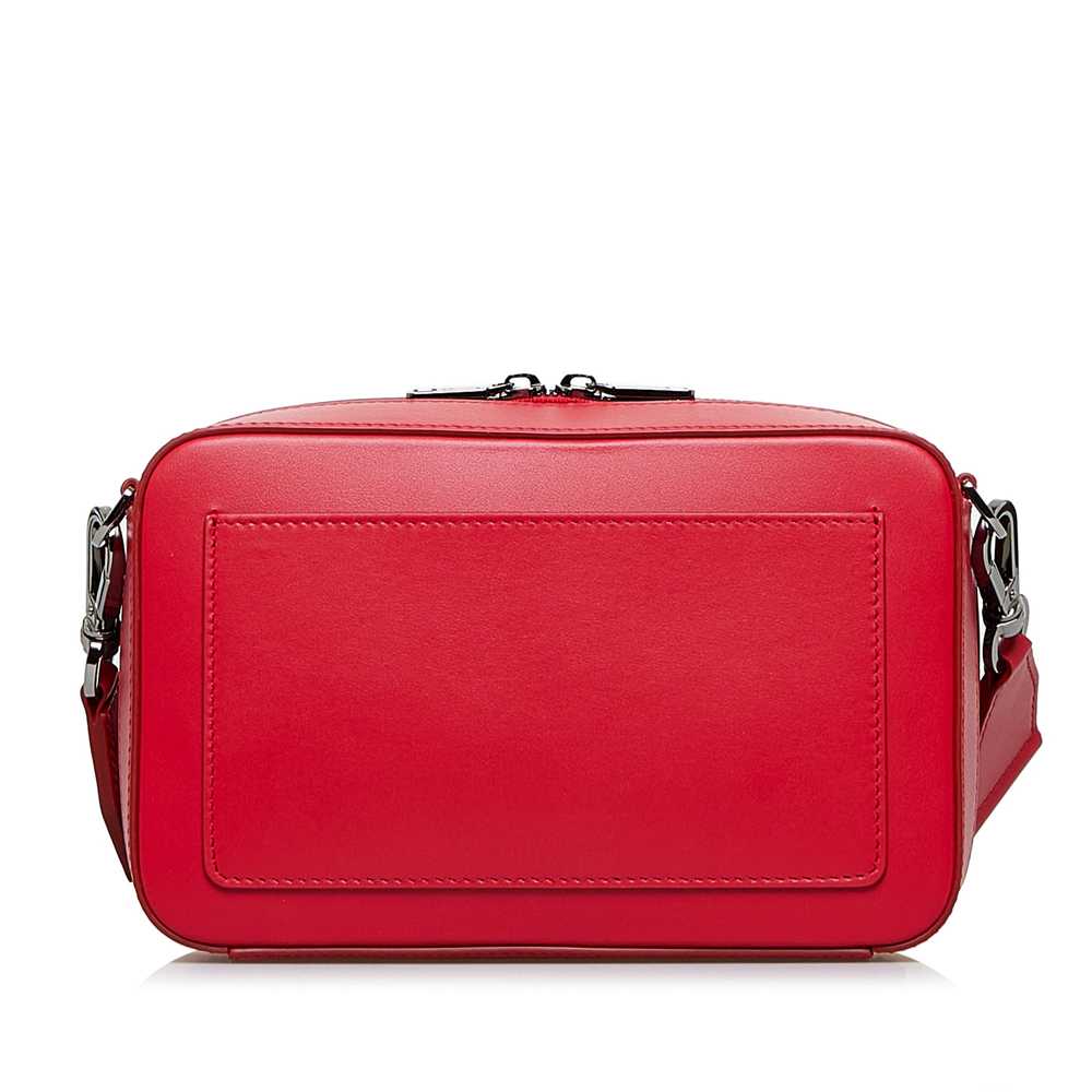 Red Dolce&Gabbana Embossed Logo Crossbody Bag - image 3