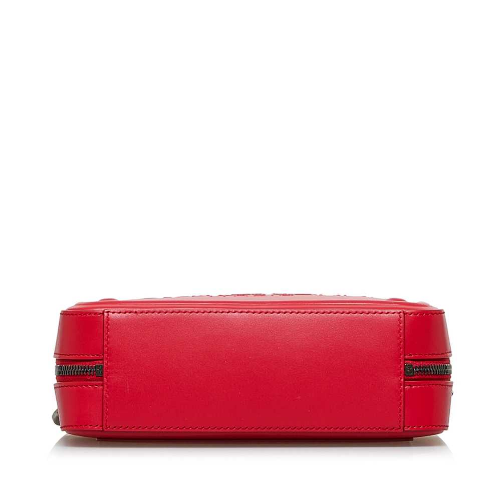 Red Dolce&Gabbana Embossed Logo Crossbody Bag - image 4