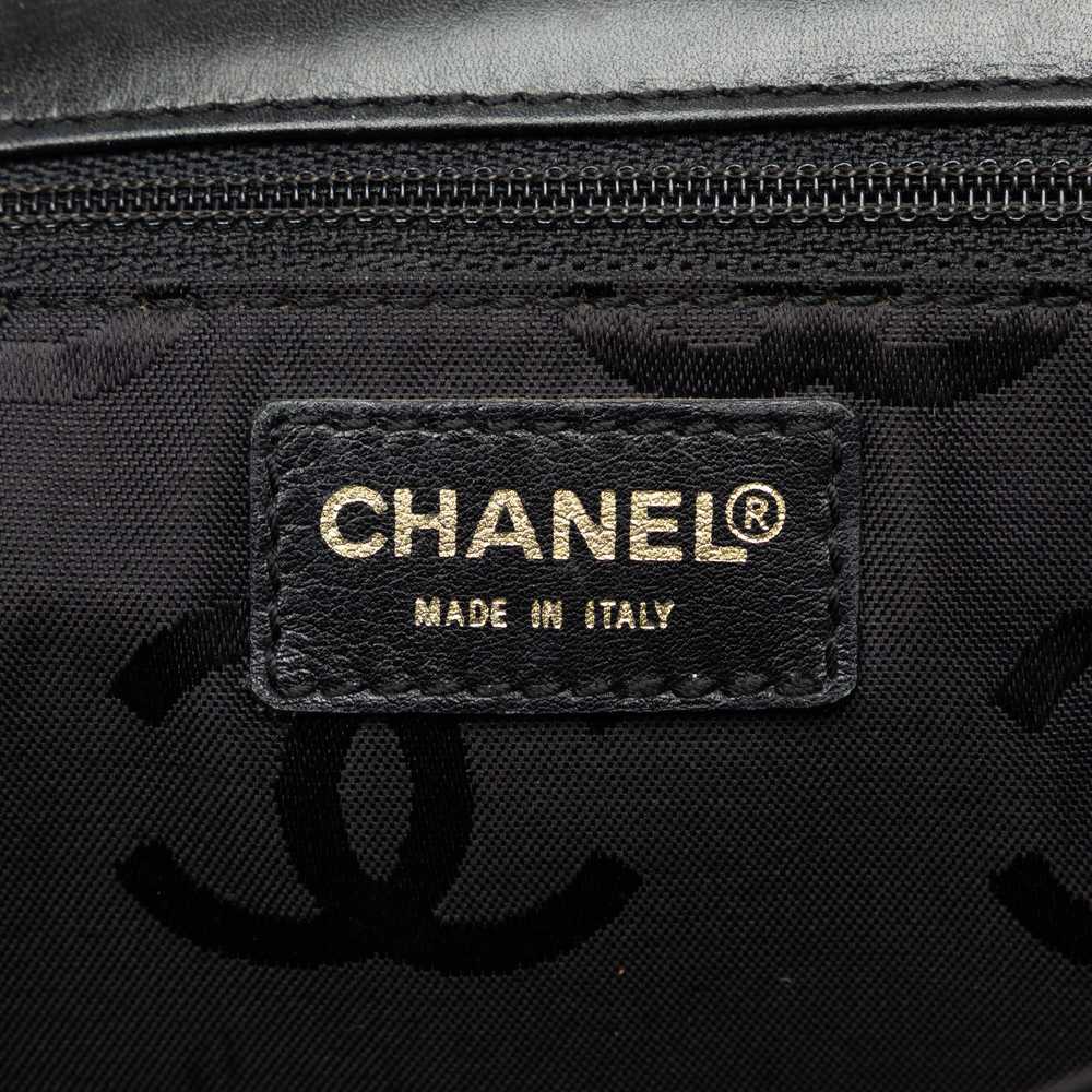 Black Chanel CC Wild Stitch Lambskin Shoulder Bag - image 6