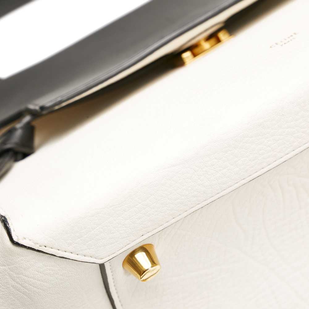 White Celine Micro Belt Bag Satchel - image 11