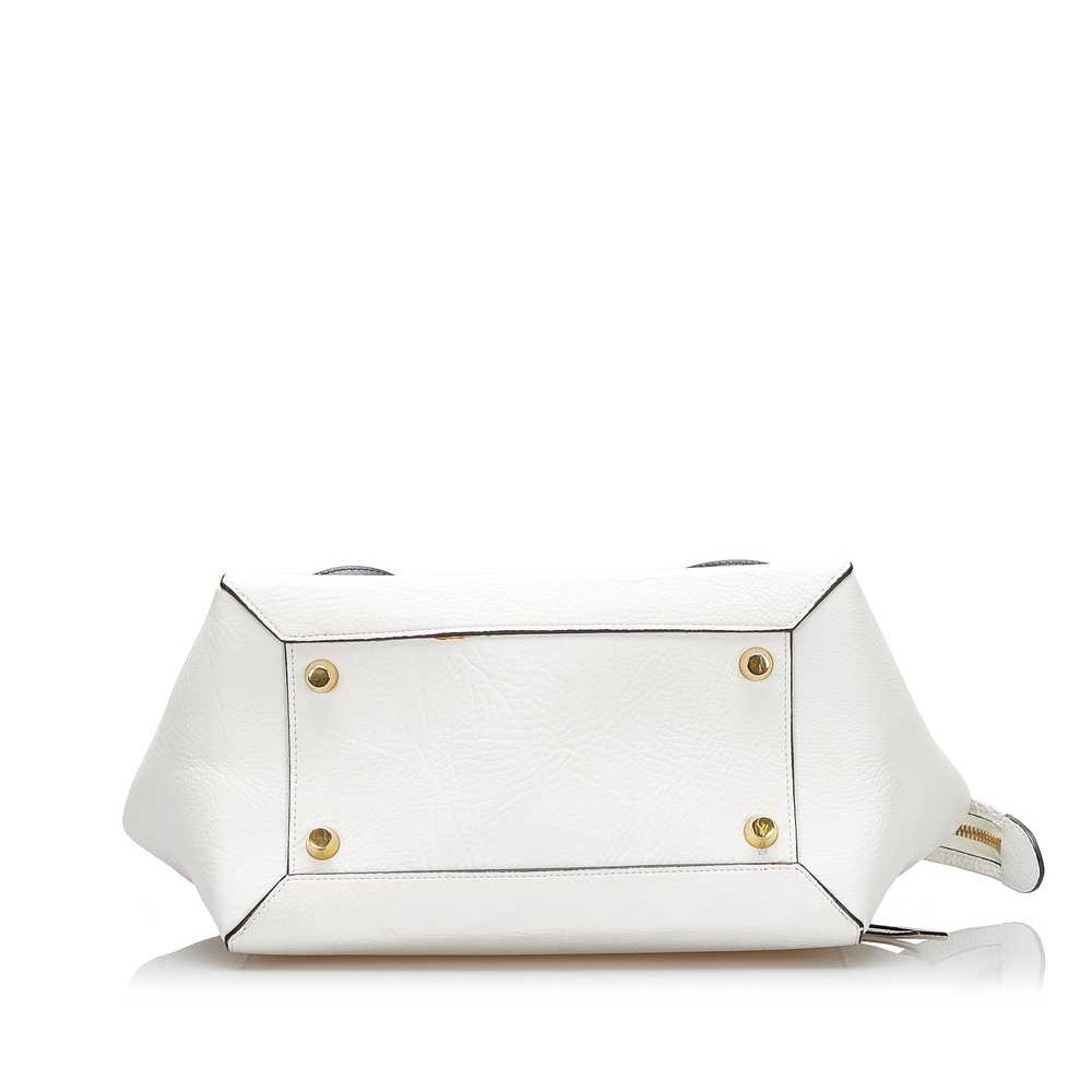 White Celine Micro Belt Bag Satchel - image 4