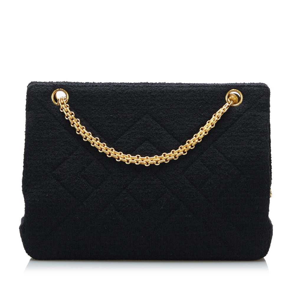 Black Chanel Classic Tweed Shoulder Bag - image 3