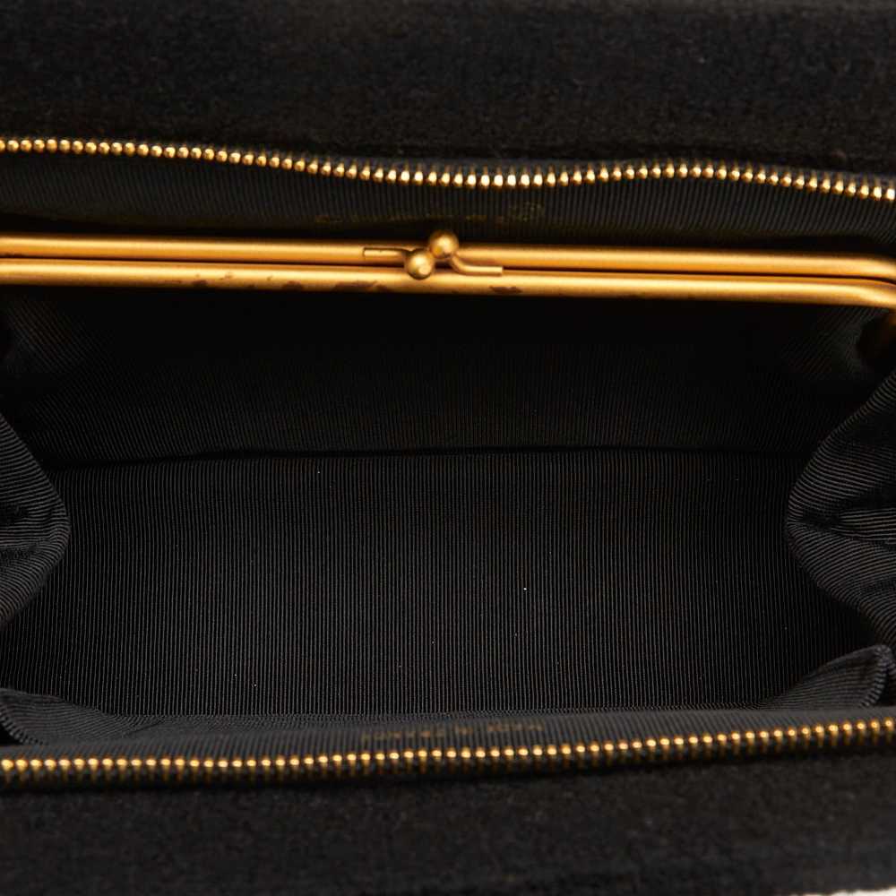 Black Chanel Classic Tweed Shoulder Bag - image 5