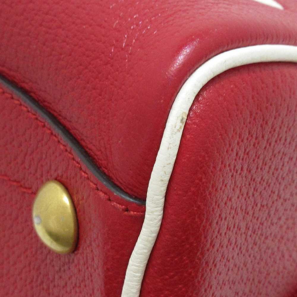 Red Gucci x Adidas Leather Mini Duffle Bag - image 8