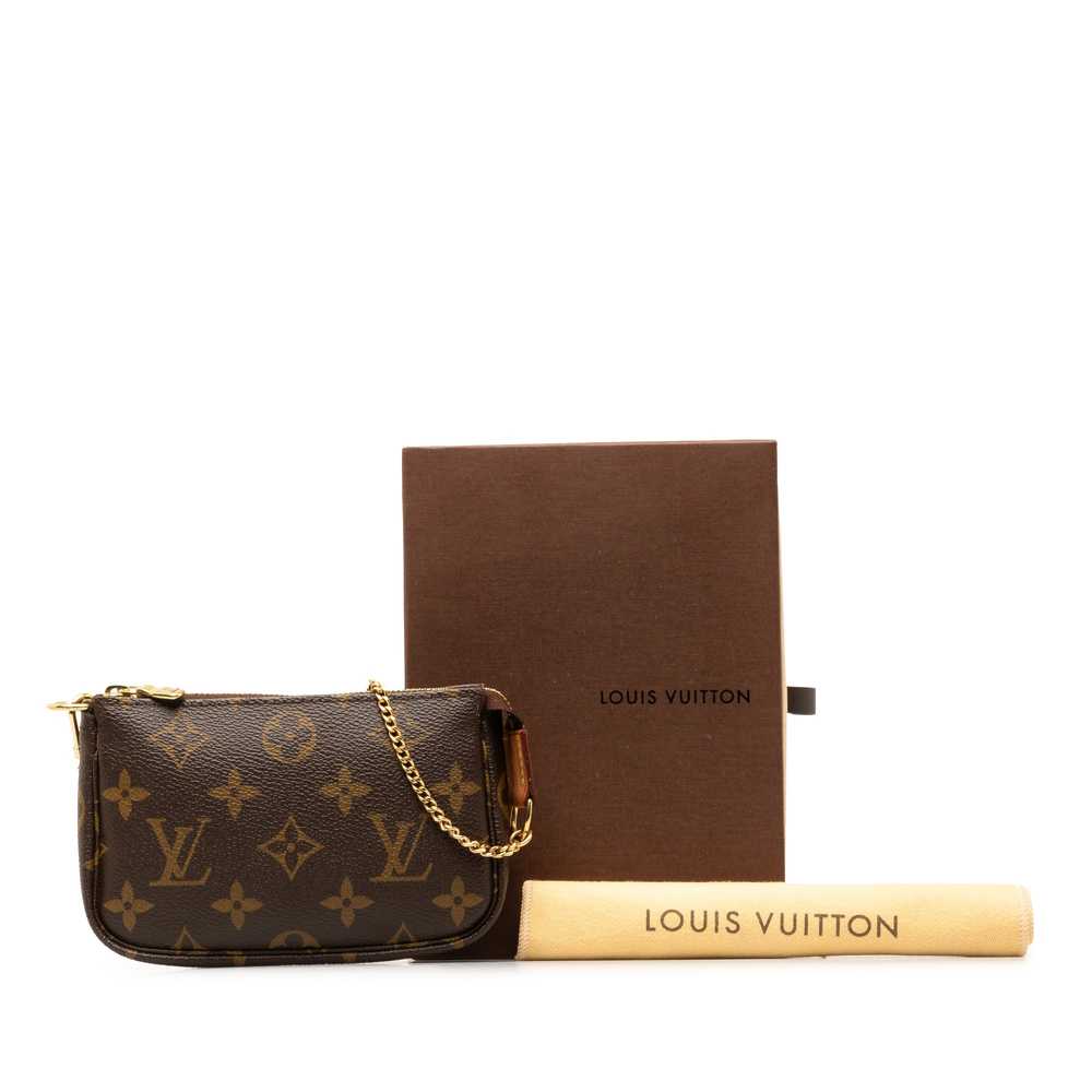 Brown Louis Vuitton Monogram Mini Pochette Access… - image 10