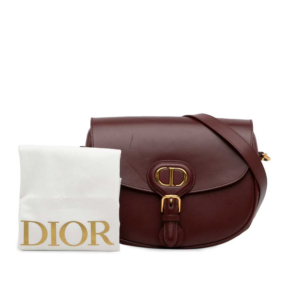 Burgundy Dior Medium Bobby Crossbody Bag - image 10