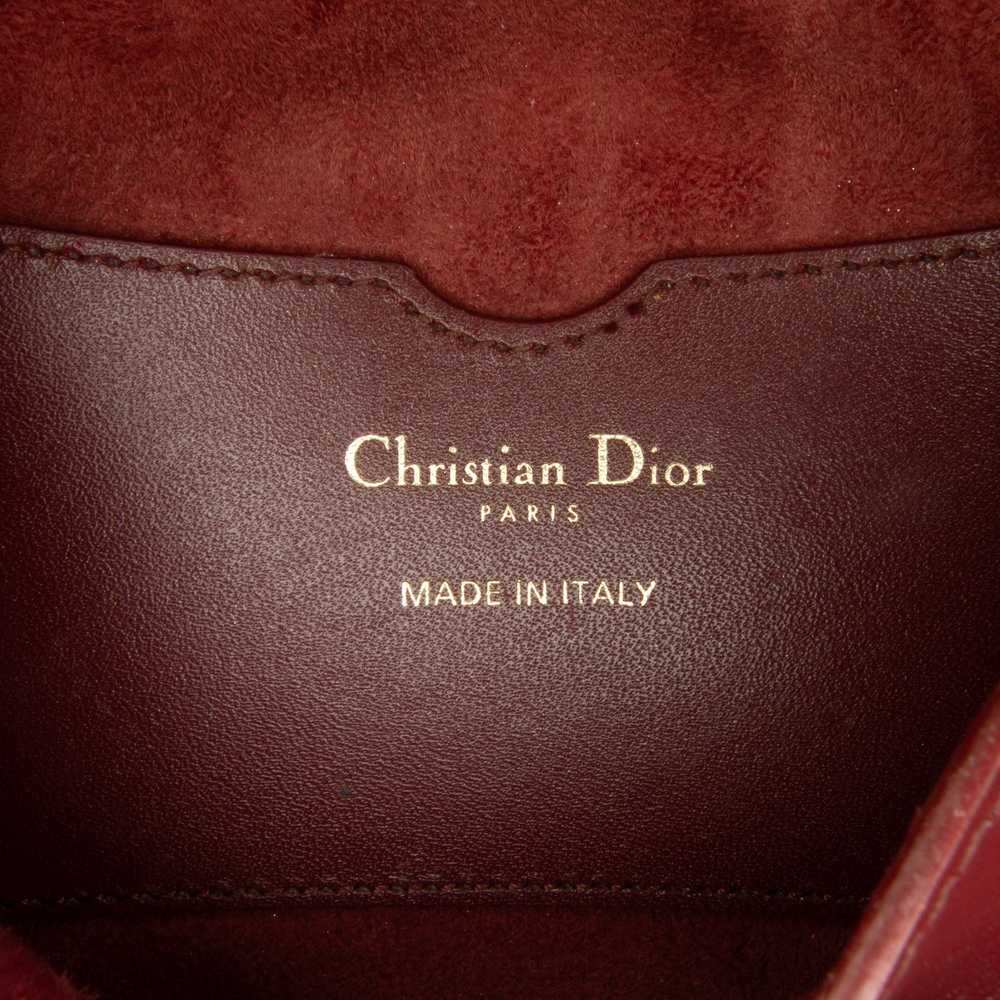 Burgundy Dior Medium Bobby Crossbody Bag - image 7