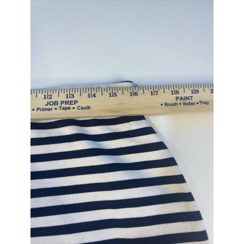 Old Navy Striped Skirt Navy Blue & White Stripe S… - image 6