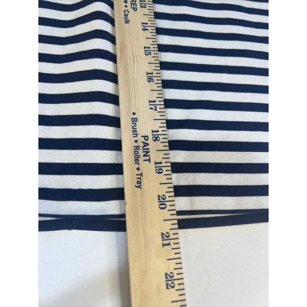 Old Navy Striped Skirt Navy Blue & White Stripe S… - image 7