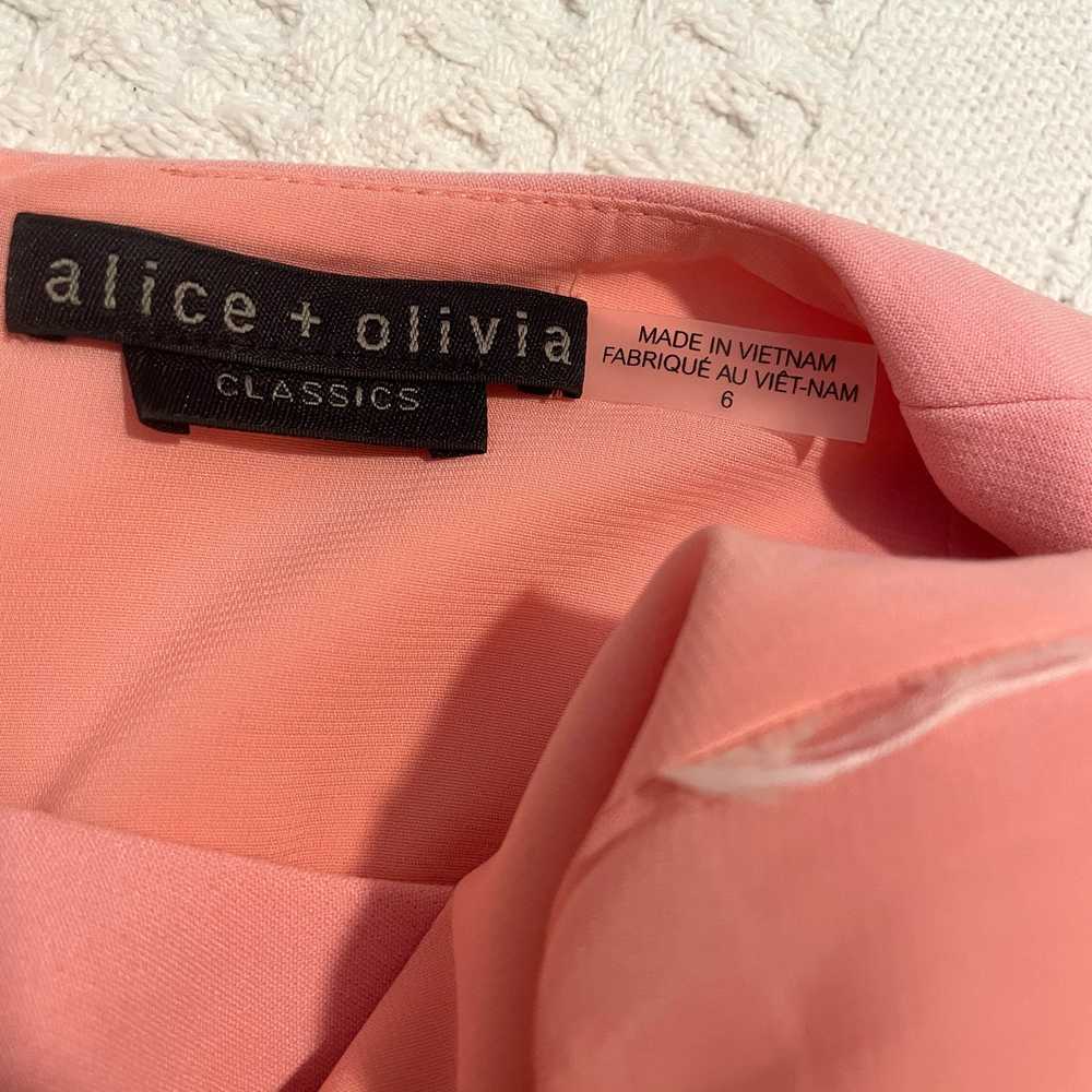Alice + Olivia Julie exposed front side slit zip … - image 4