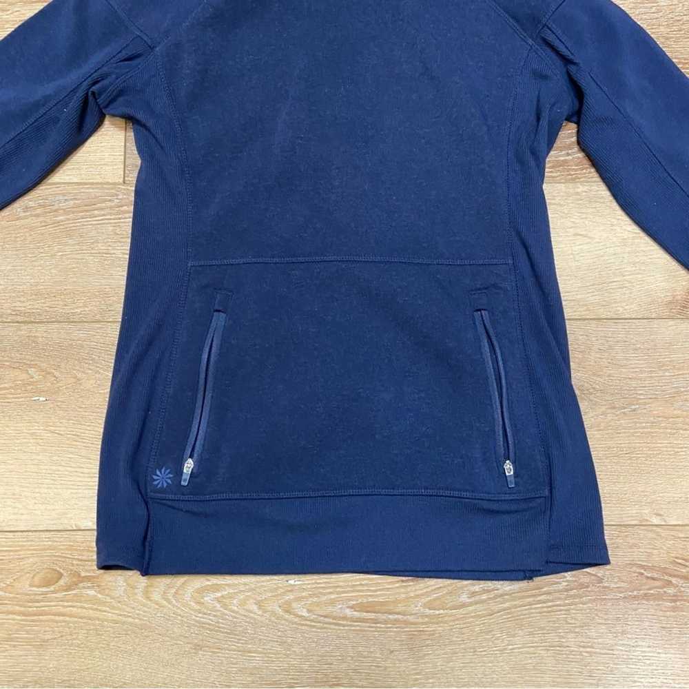 Athleta Pullover Hoodie Blue Size Small - image 2