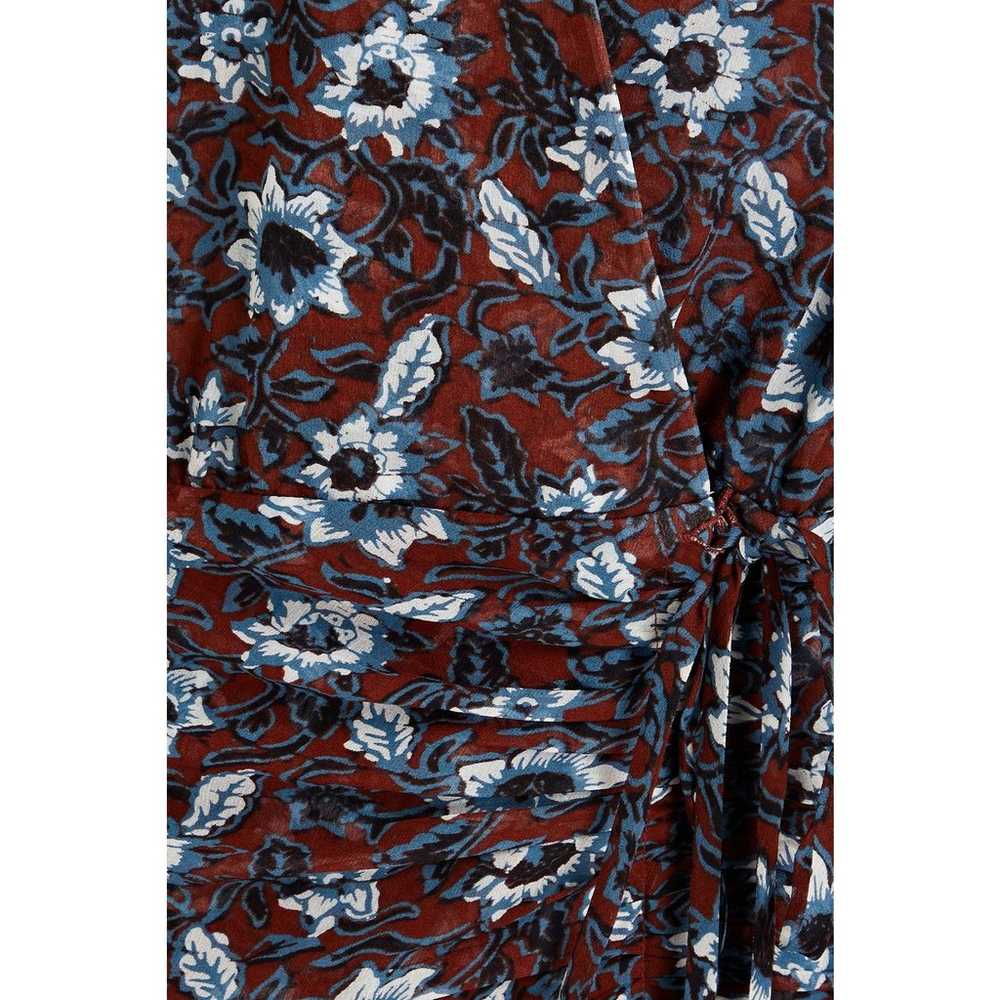 Veronica Beard Anjali Silk Floral Print Mini Dres… - image 8