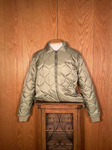 Stussy Stüssy Olive Green Quilted Jacket