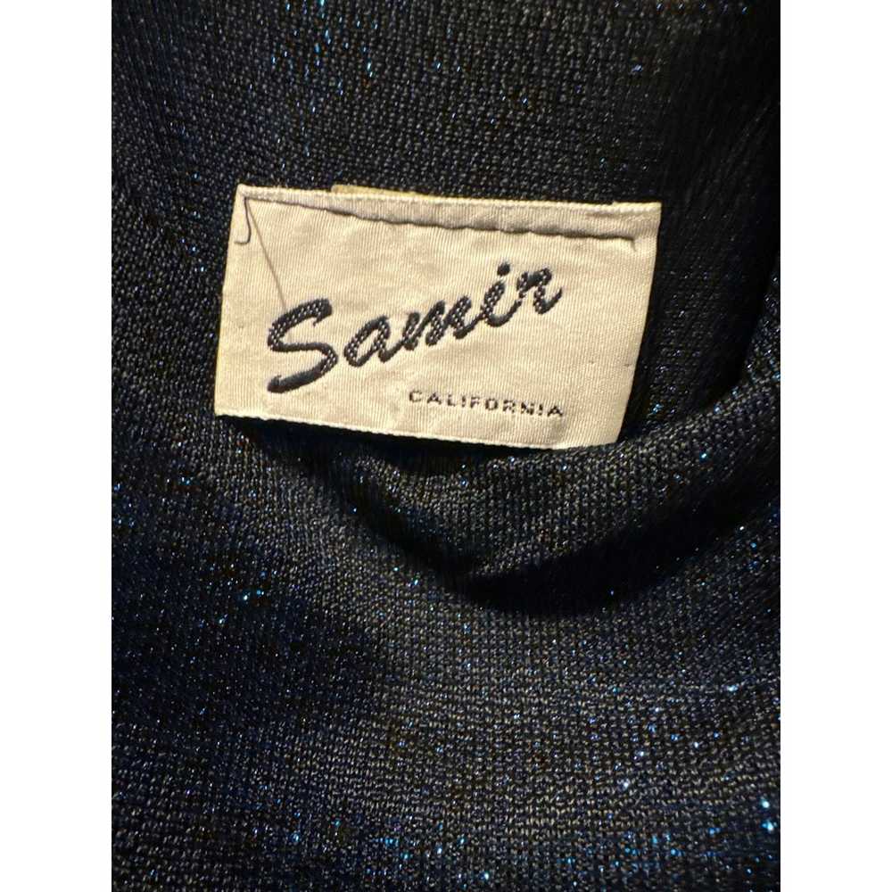 American Vintage Samir 70’s blue metallic Lurex &… - image 12