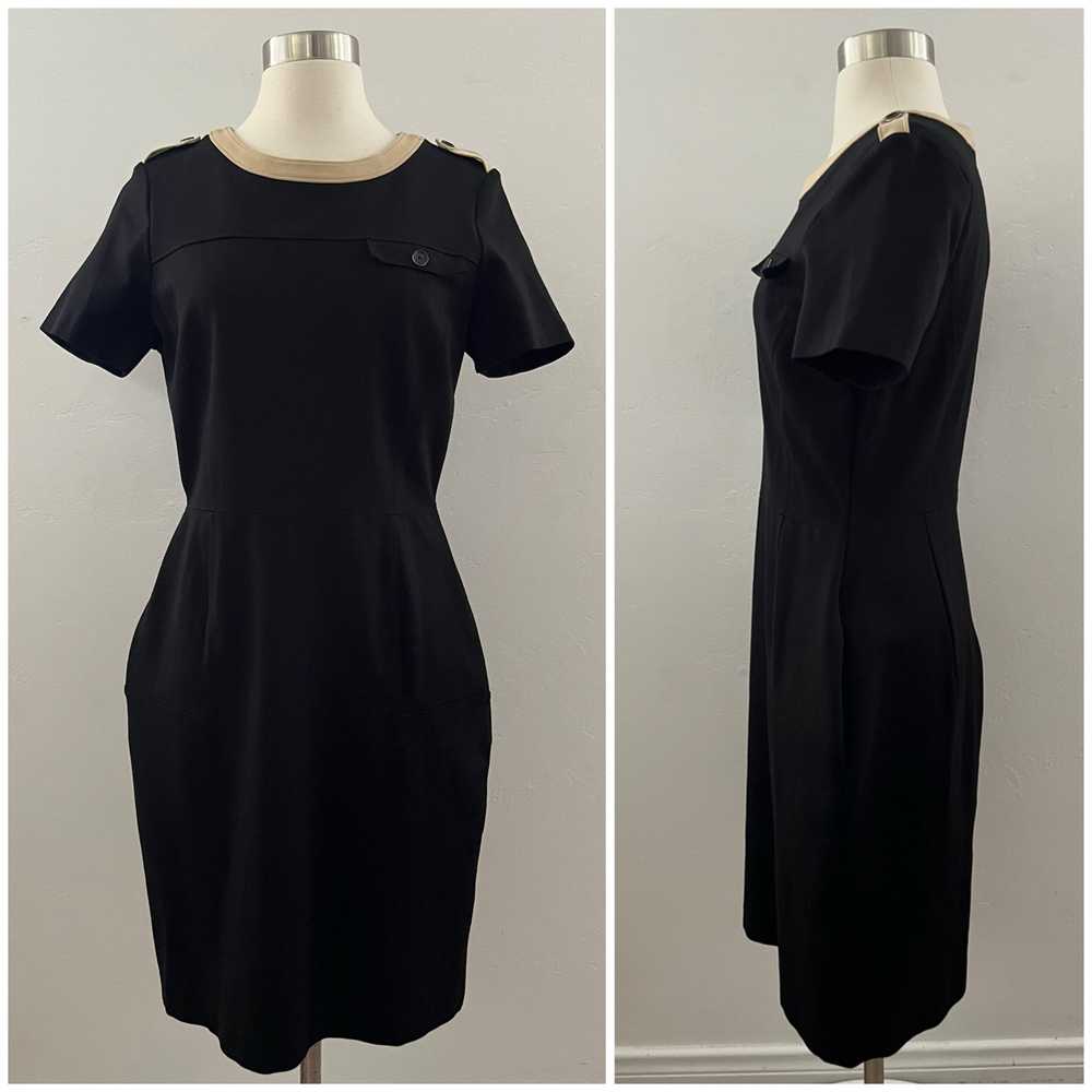 Brooks Brothers Short Sleeve Contrast Trim Dress … - image 1
