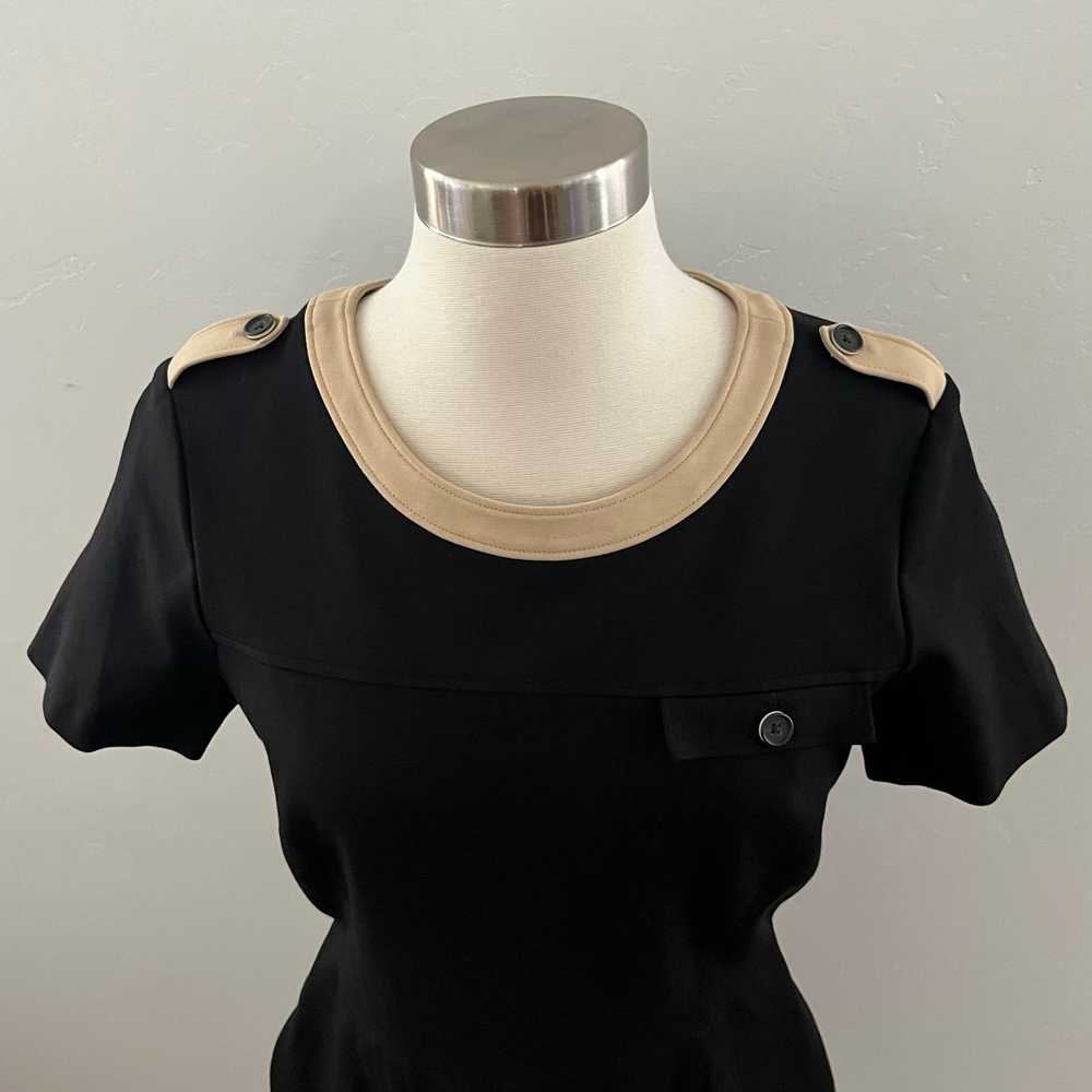 Brooks Brothers Short Sleeve Contrast Trim Dress … - image 6