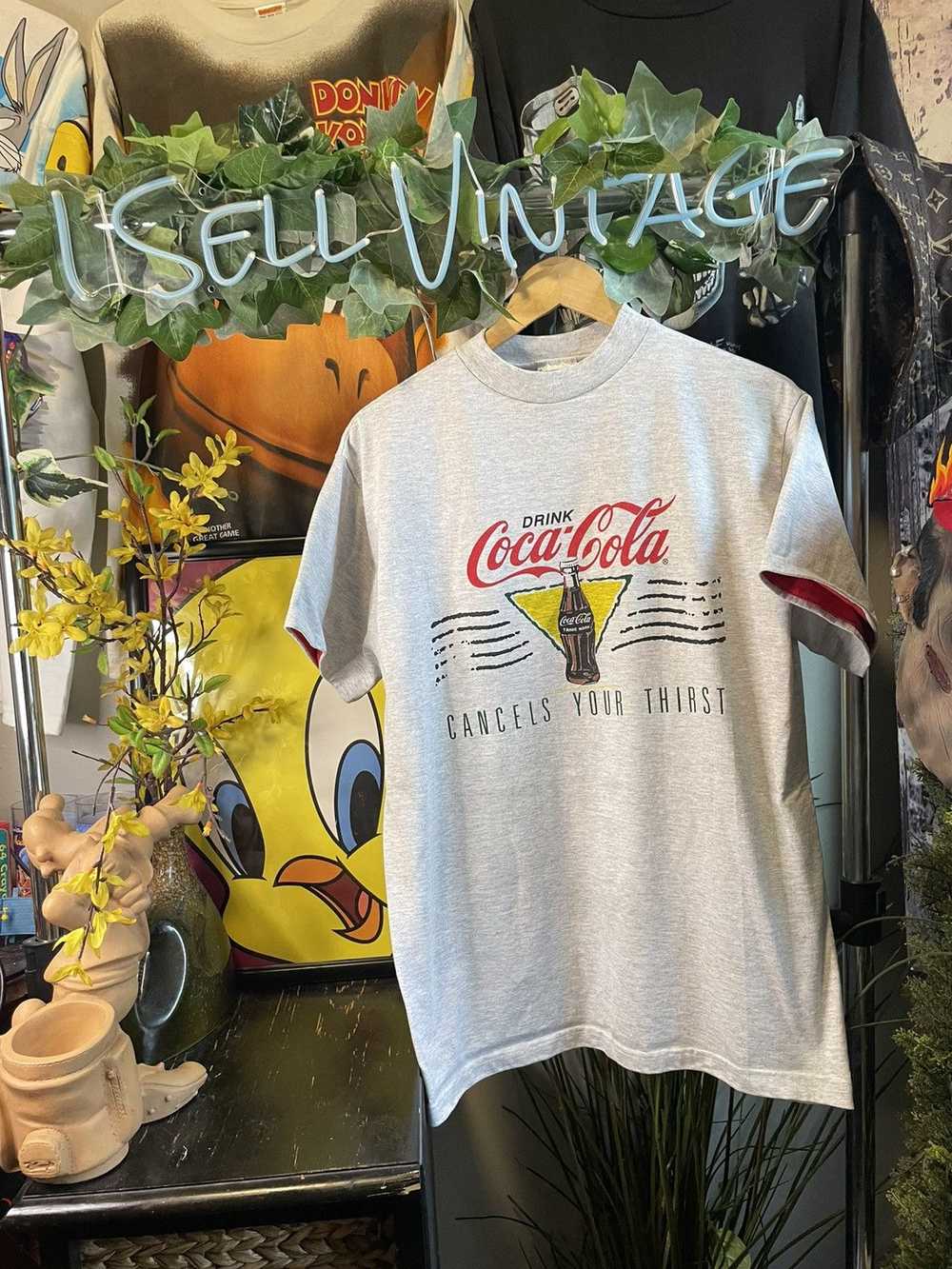 Coca Cola × Streetwear × Vintage Vintage 80s Coca… - image 1