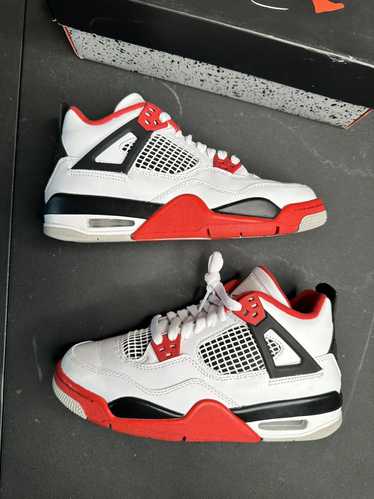 Jordan Brand × Nike Jordan 4 Fire red gs - image 1