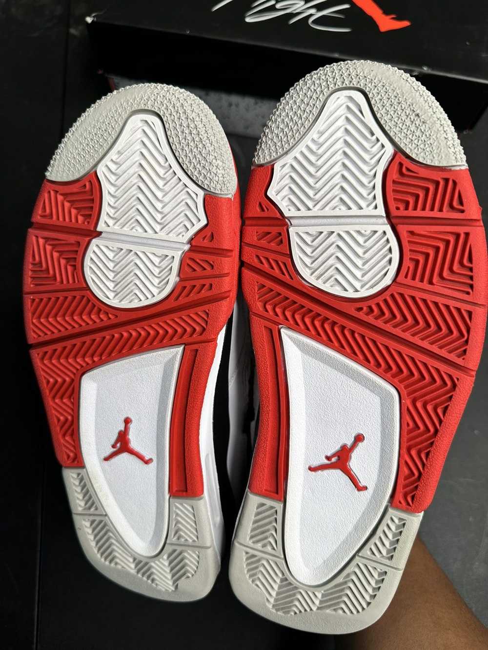 Jordan Brand × Nike Jordan 4 Fire red gs - image 5