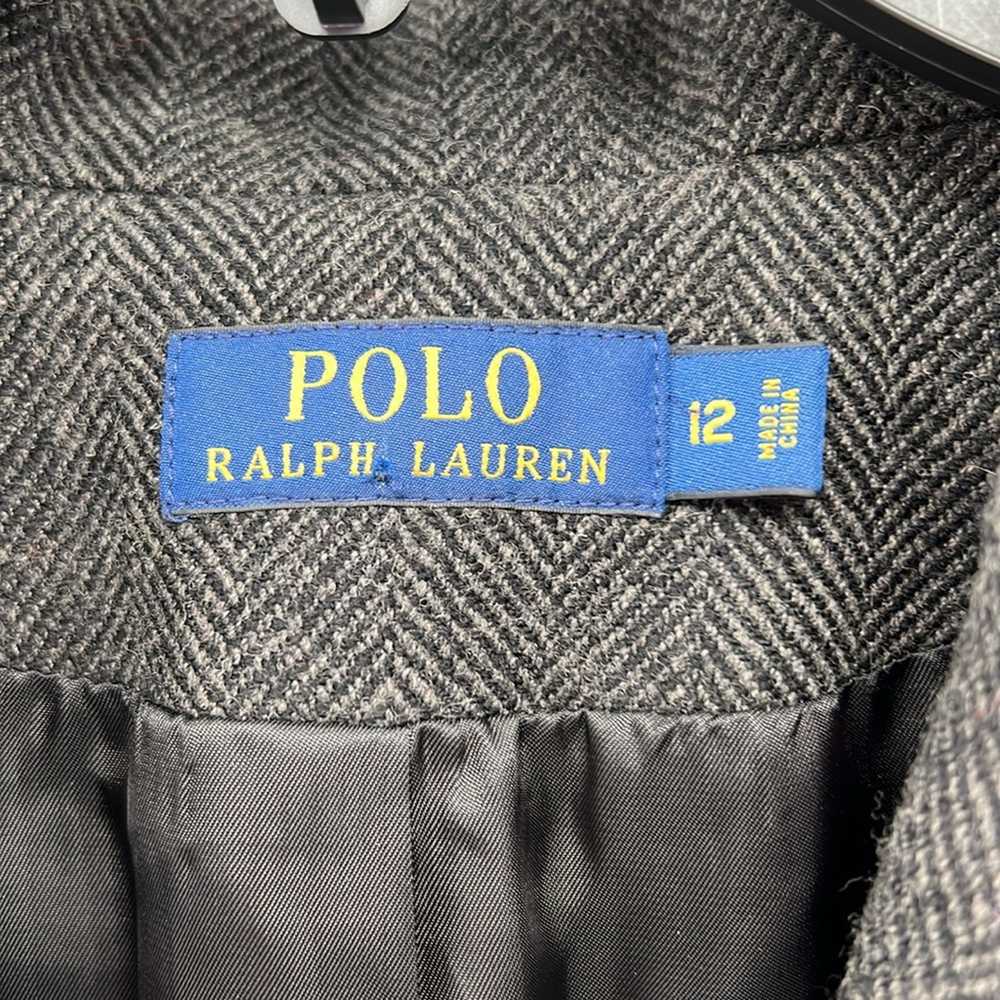 Polo Ralph Lauren Herringbone Wool Double Breaste… - image 4