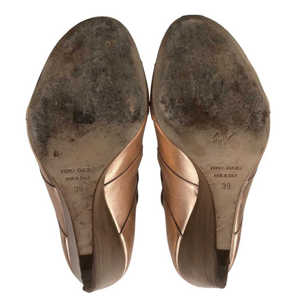 Giuseppe Zanotti Leather sandal - image 8