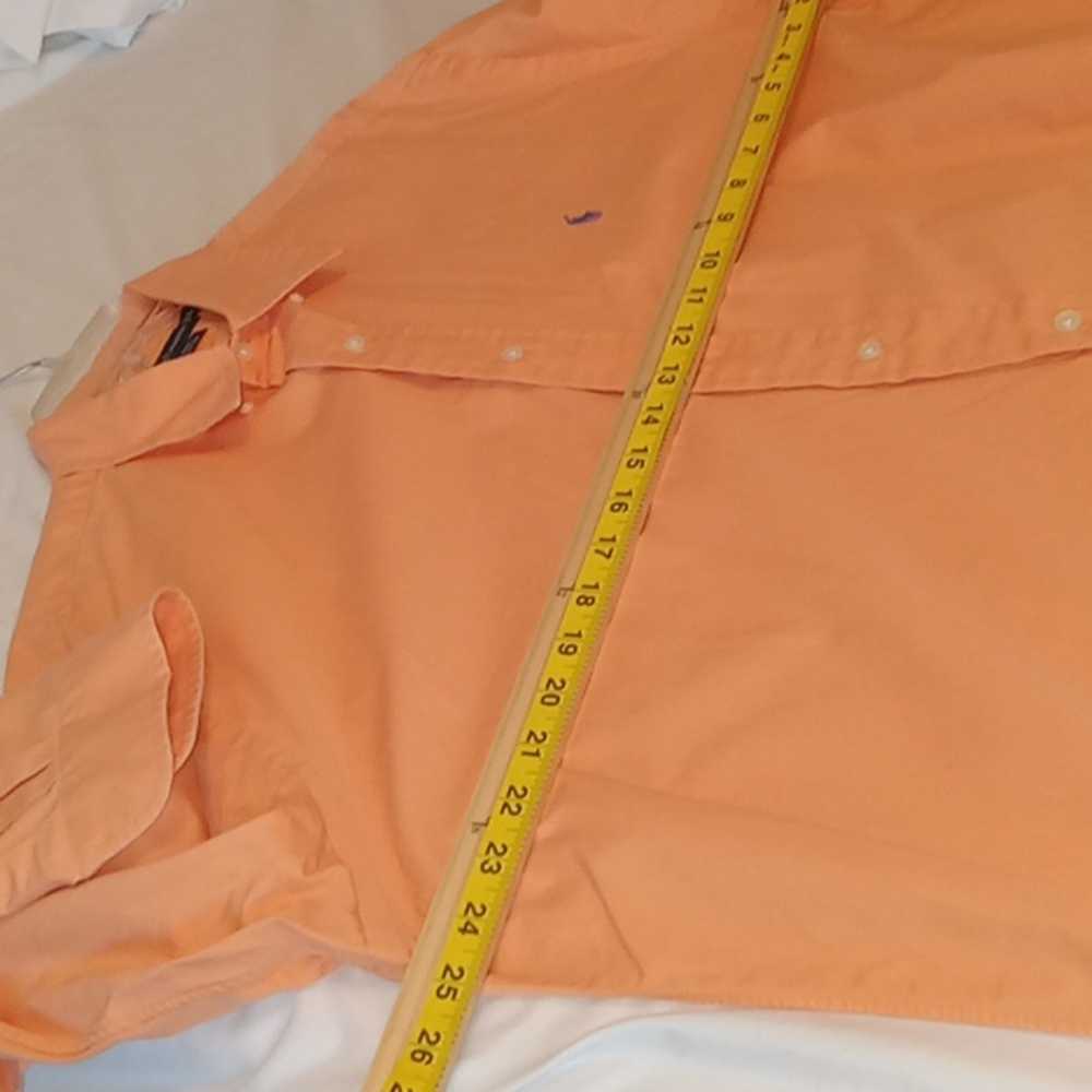 Ralph Lauren Blake men's size Large orange long s… - image 6