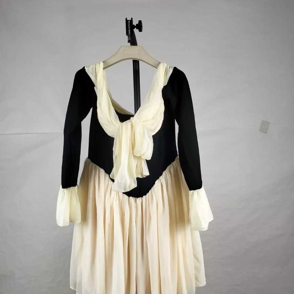 'Alana' Black & Cream Off Shoulder Dress House of… - image 3