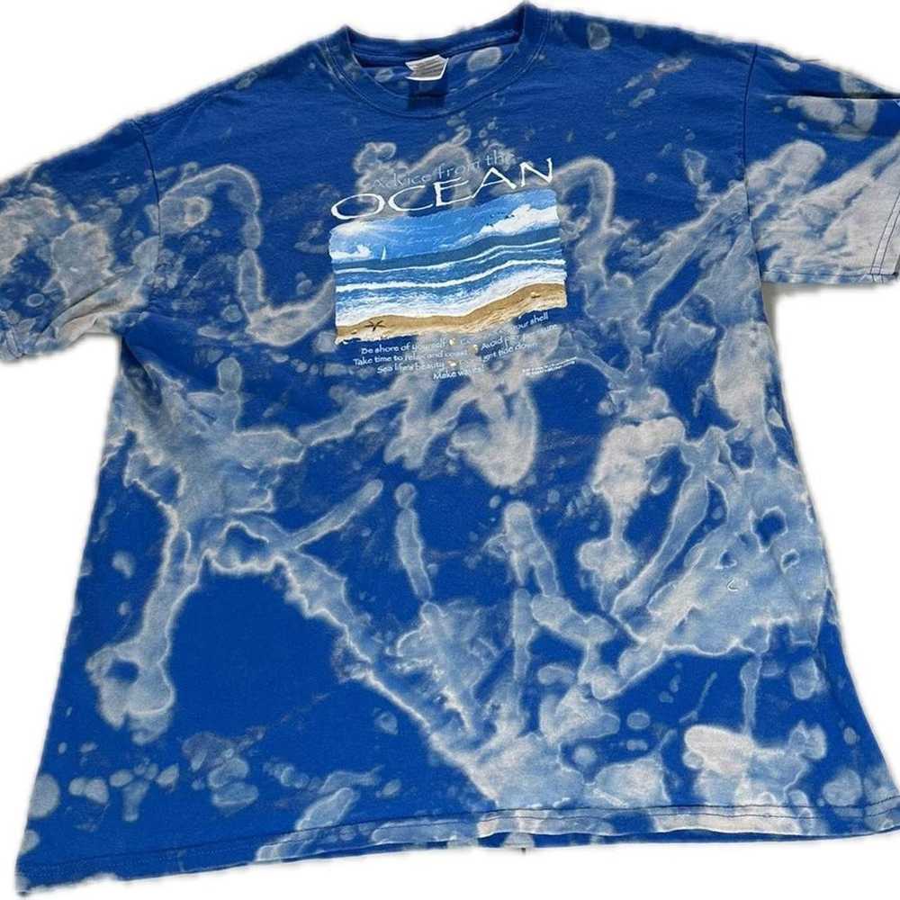 Custom × Streetwear Men Large Shirt Ocean Custom - image 2
