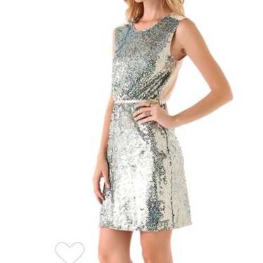 Erin by Erin Fetherston Iridescent Sequin Mini Co… - image 1