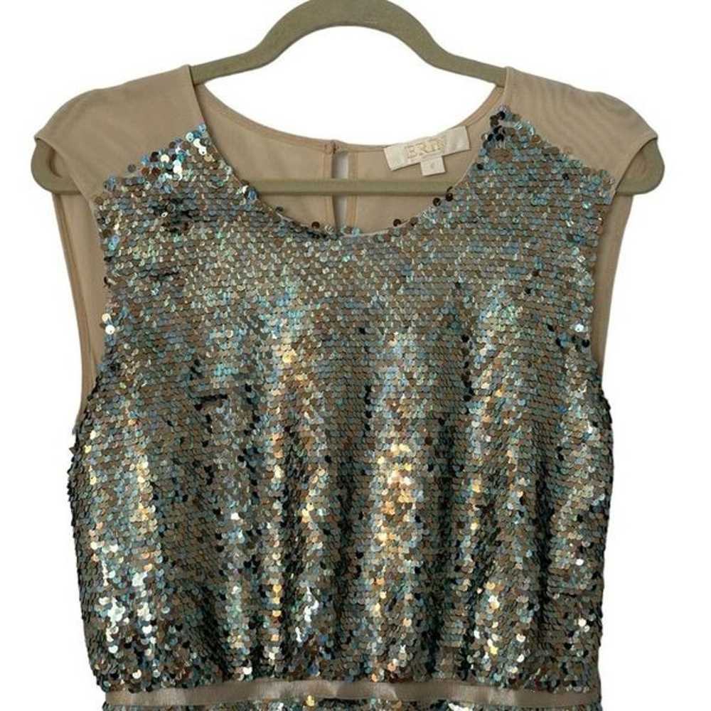 Erin by Erin Fetherston Iridescent Sequin Mini Co… - image 4