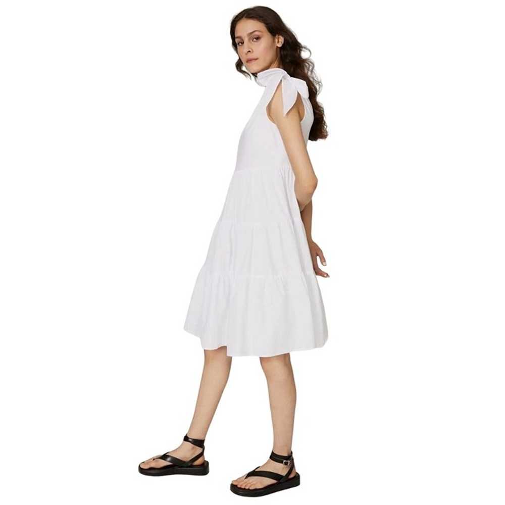 Peter Som Collective Tiered Dress in White 6 Wome… - image 3