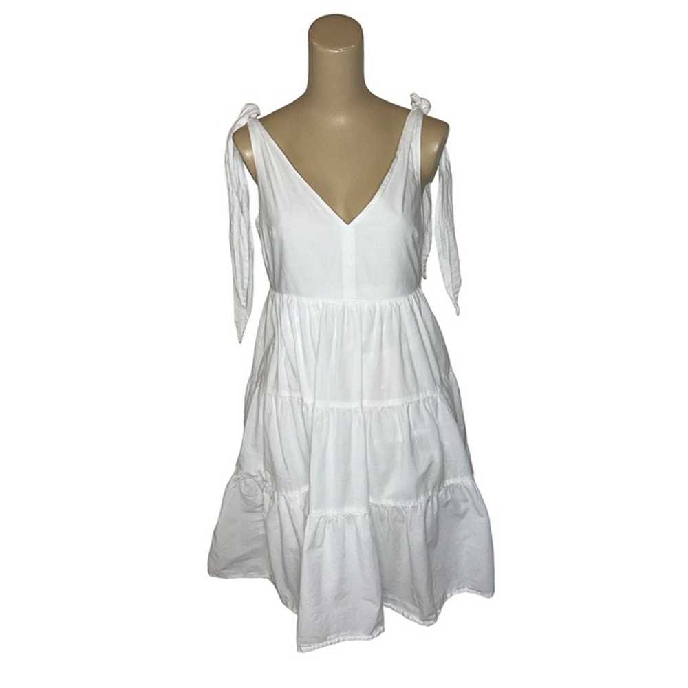 Peter Som Collective Tiered Dress in White 6 Wome… - image 4