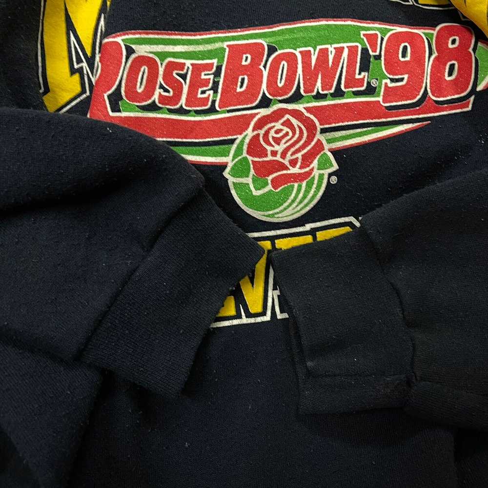 NFL × Rosebowl × Vintage Vintage 90s Michigan Wol… - image 3
