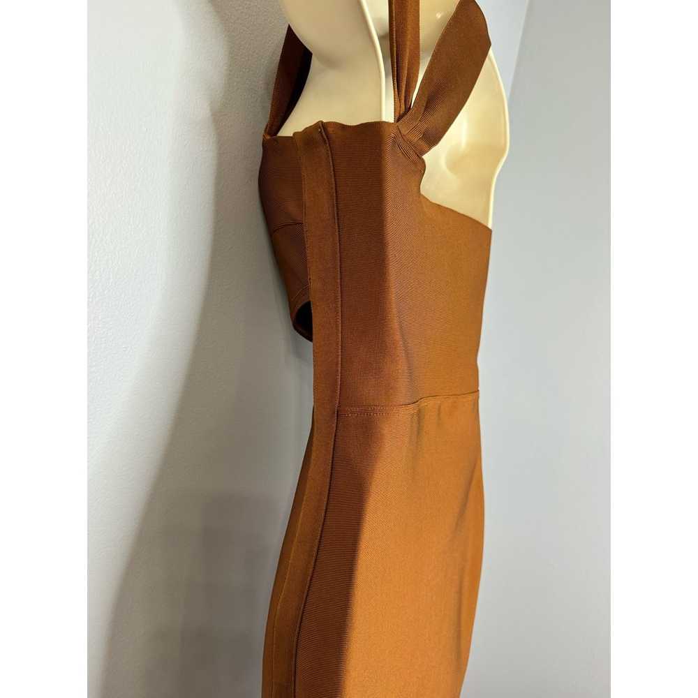 HOUSE OF CB Aina Tan Cut Out Bandage Midi Dress S… - image 9