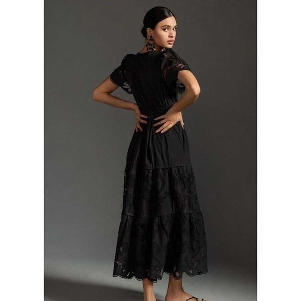 New Anthropologie The Somerset Maxi Dress Cutwork… - image 3